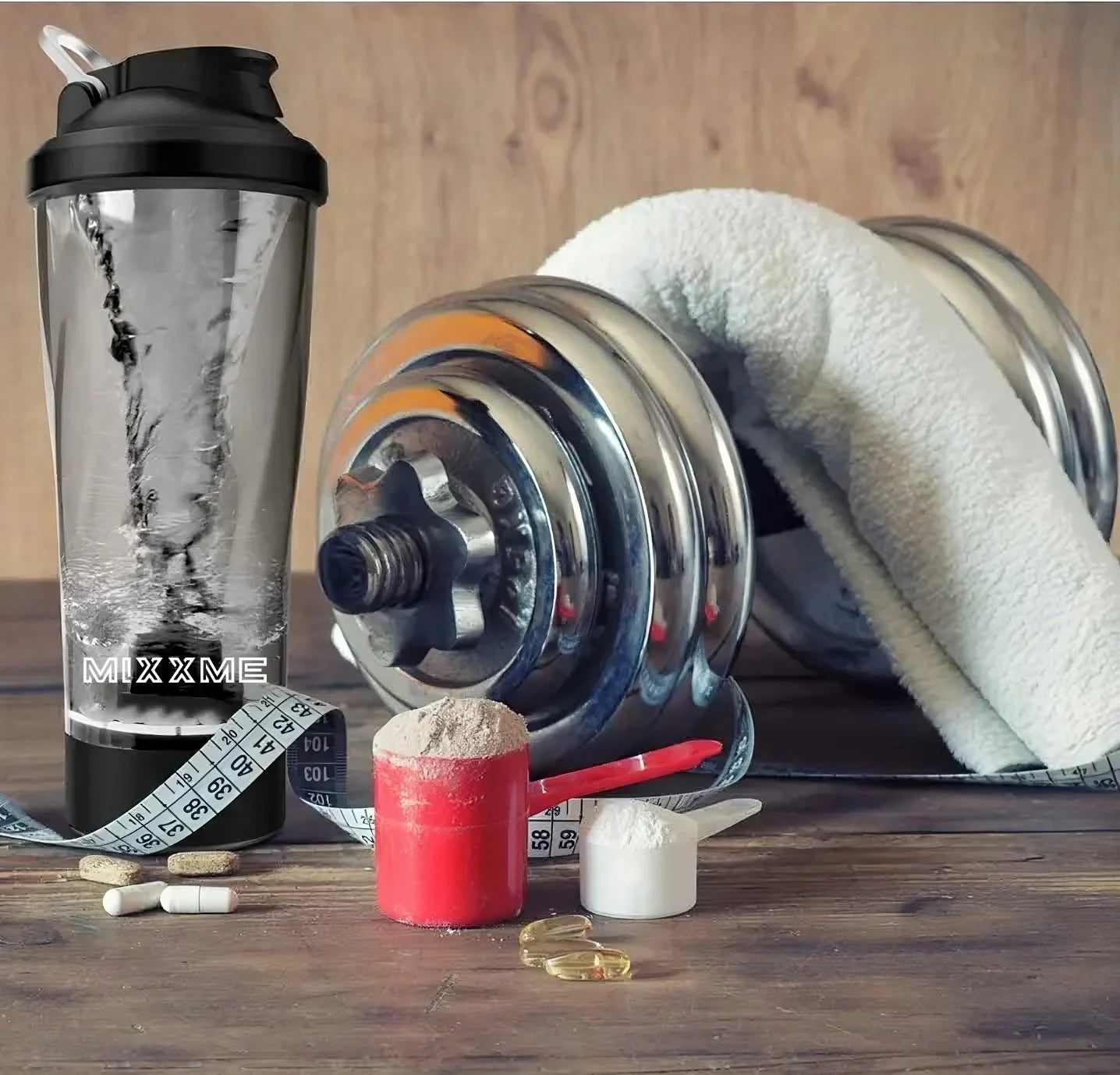 Premium Electric Protein Shaker Bottle