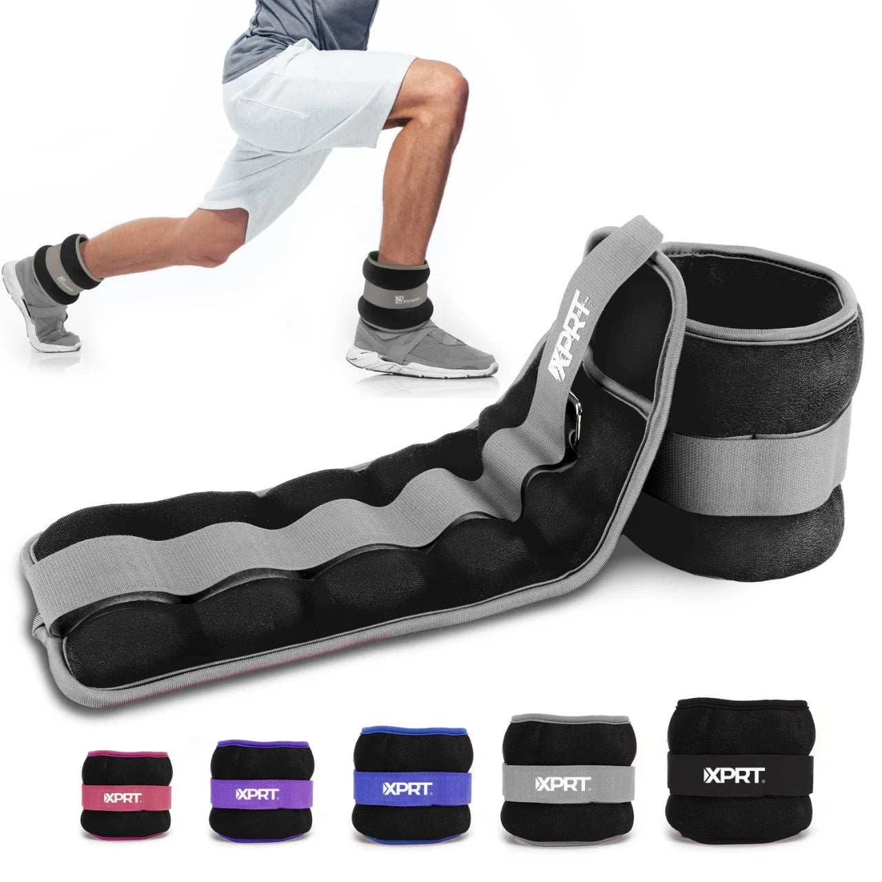 Evo Adjustable Ankle Weights